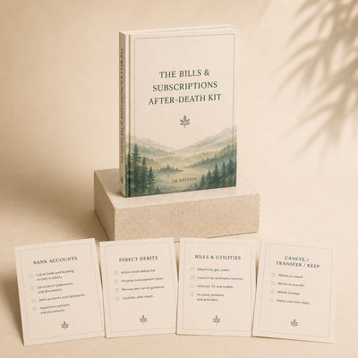 The Bills & Subscriptions After-Death Kit